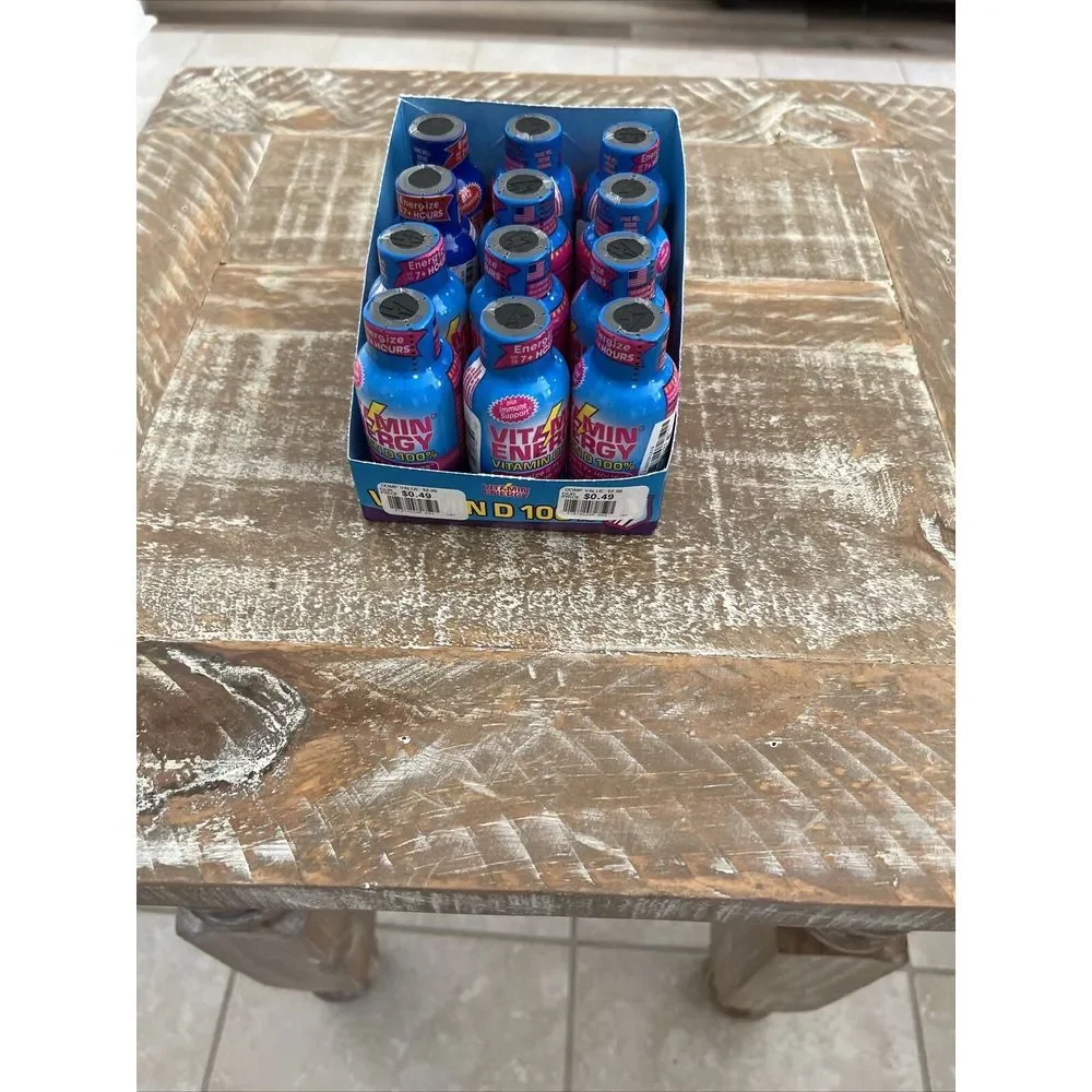 10 Vitamin Energy® Vitamin D 100% Berry Energy Shots And 2 B12 Clinically Proven